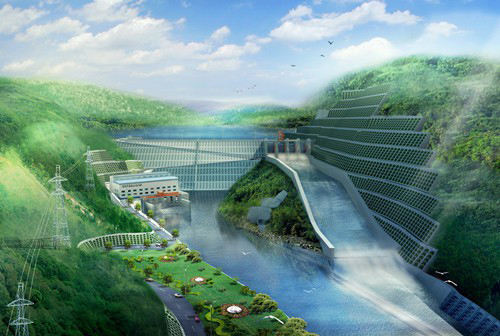 天津老挝南塔河1号水电站项目